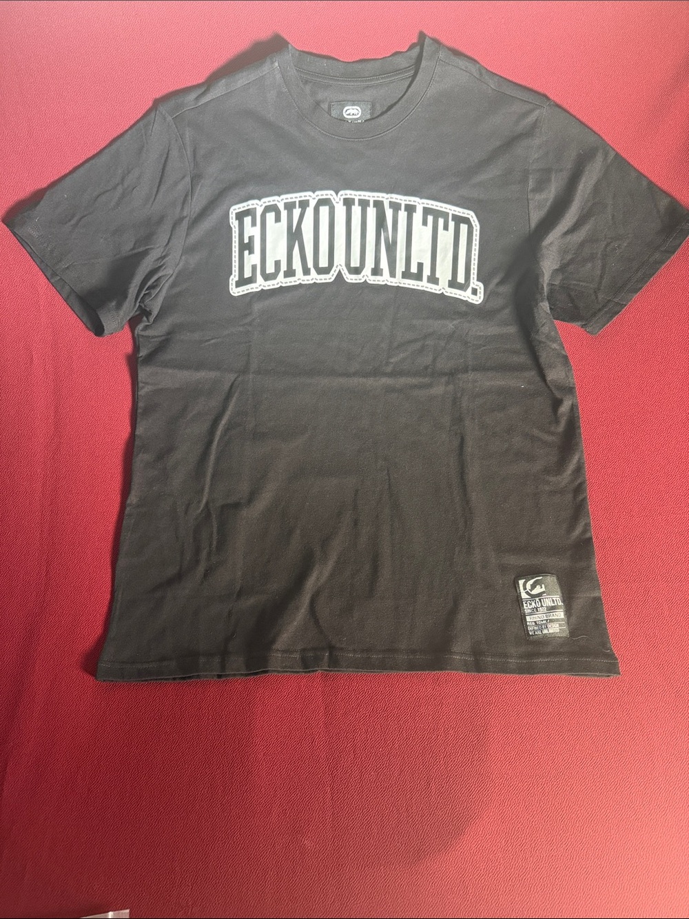 Ecko Unlimited Men's Black Logo T-Shirt